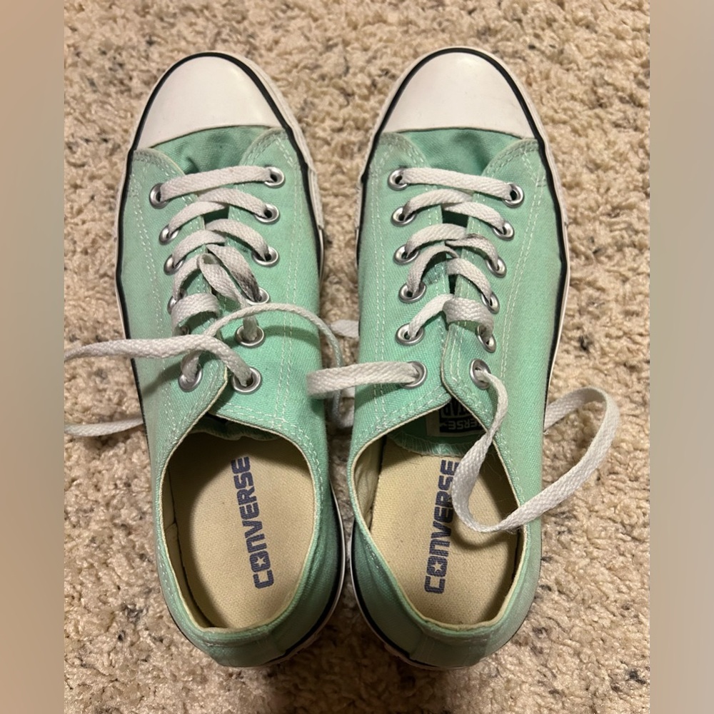 Converse Chuck Taylor All Stars Mint Green Size 9